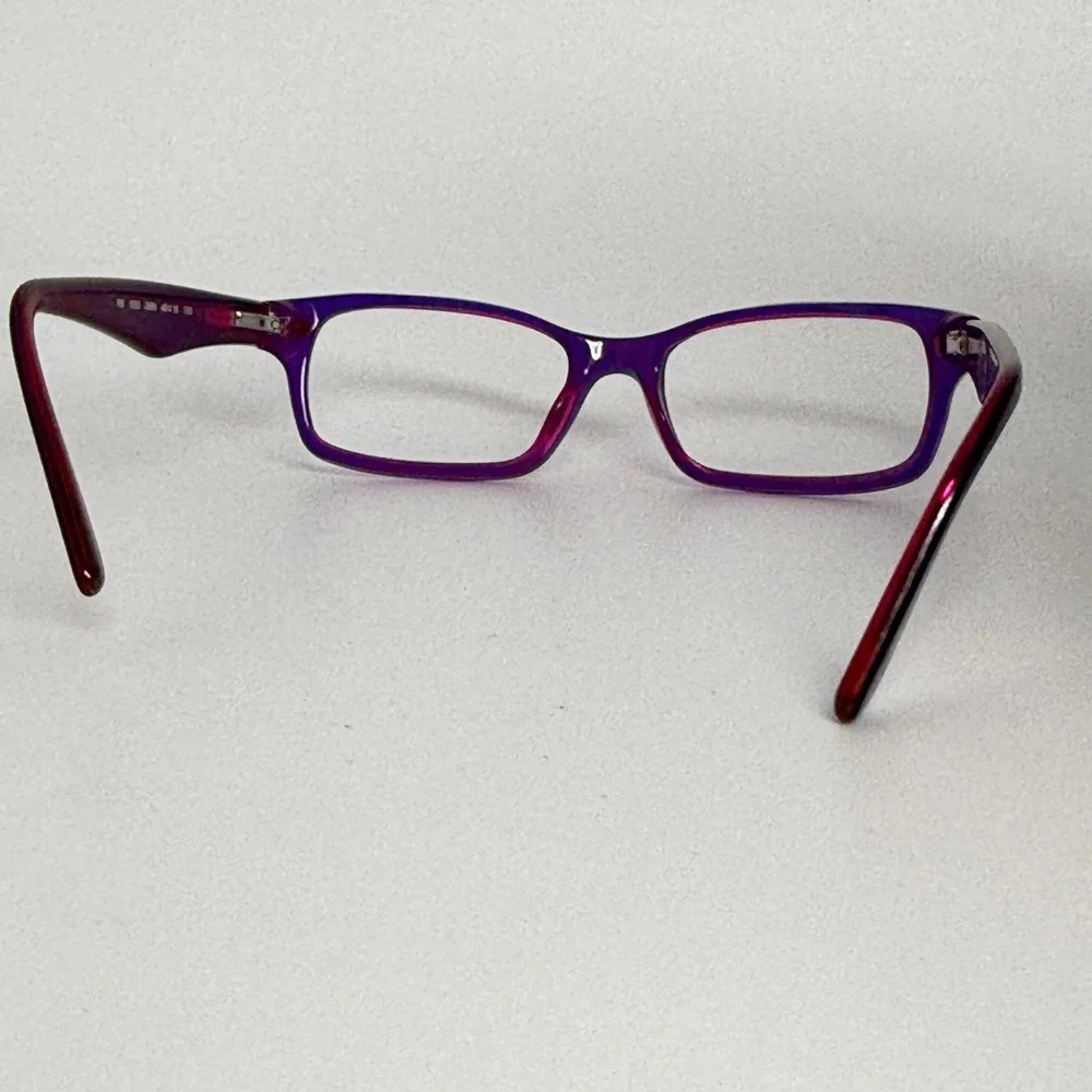 Ray-Ban RB 1530‎ 3666 Purple Pink Rectangular Eyeglasses Frames 48-16-130 22115